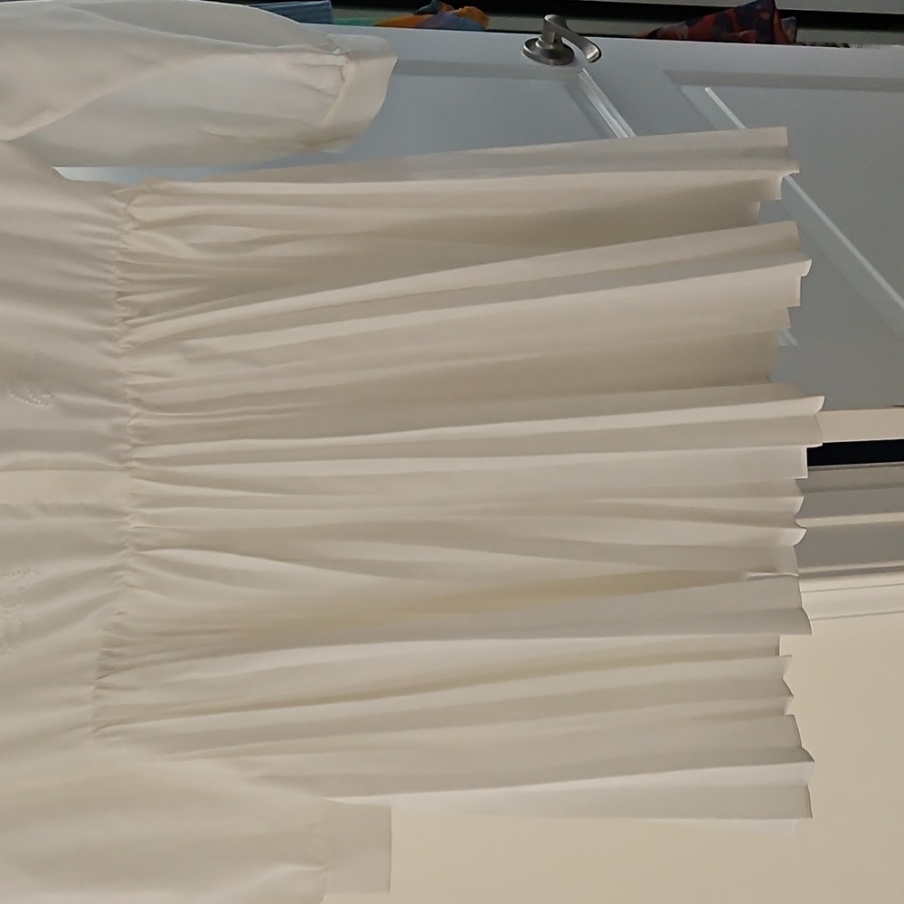 MAJE WHITE SHORT DRESS - Picture 9 of 10